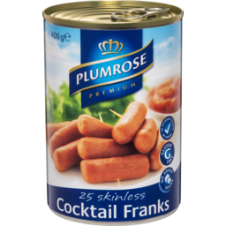 Photo of Plumrose Skinless Cocktail Franks 400g