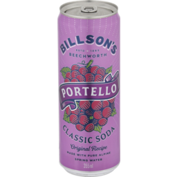 Photo of Billson's Portello Classic Soda 355ml 355ml