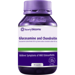 Photo of HENRY BLOOMS Glucosamine & Chondroitin 90 Caps