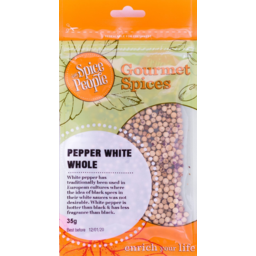 Photo of The Spice People Pepper White Whole 35g