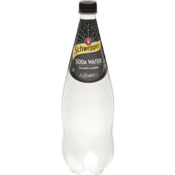 Photo of Soft Drinks, Schweppes Classic Mixers Soda Water 1.1 litre