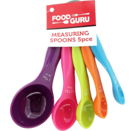 Photo of Food Guru Measuring Spoons 5 Pieces