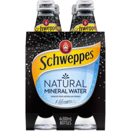 Photo of Schweppes Mineral Water Natural 4.0x300ml