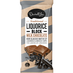 Photo of Darrell Lea Milk Chocolate Liquorice Block