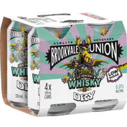 Photo of Brookvale Union Whisky & Dry Can