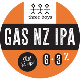 Photo of Three Boys Gas NZ IPA 330ml