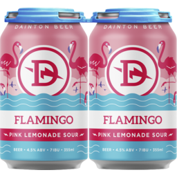Photo of Dainton Flamingo Pink Lemonade Sour Can
