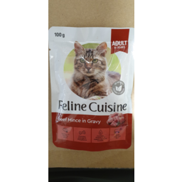 Photo of Feline Cuisine Cat Food Beef Mince In Gravy