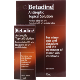 Photo of Betadine Antiseptic Topical Solution 15ml