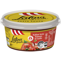 Photo of Latina Fresh Italian Tomato & Garlic Pasta Sauce