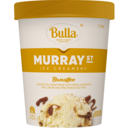 Photo of Bulla Murray Street Ice Cream Banofee 1lt