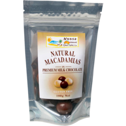 Photo of Noosa Natural Chocolate Co. Milk Chocolate Macadamias
