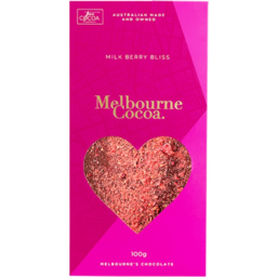 Photo of Melbourne Cocoa Milk Berry Bliss Chocolate