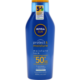 Photo of Nivea Sun Protect & Moisture Moisture Lock Spf50+ Sunscreen 400ml 400ml