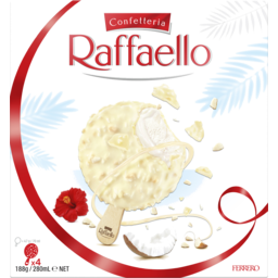 Photo of Ferrero Raffaello Ice Cream 4pk