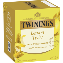 Photo of Twinings Flavoured Fruit Infusions Lemon Twist Tea Bags 10 Pack