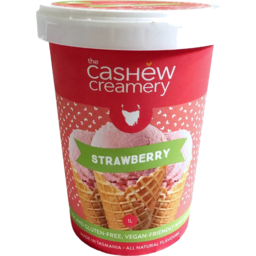 Photo of Cashew Crmry Strawberry Tub 1lt
