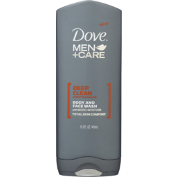 Photo of Dove Men Care Deep Clean Purifying Grains Body And Face Wash 400ml