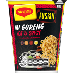 Photo of Maggi Fusian Mi Goreng Hot & Spicy Instant Noodles Cup