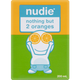 Photo of Nudie Nothing But 2 Oranges Kids Juice