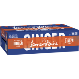 Photo of James Squire Ginger Beer 24pk x330ml Cans