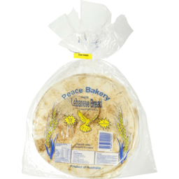 Photo of Peace Lebanese Bread White 6pk