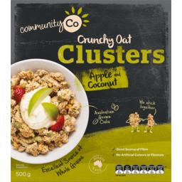 Photo of Community Co Oat Clusters Apple & Coconut