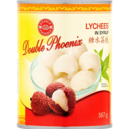 Photo of Canned Fruit - Lychee In Syrup Double Phoenix