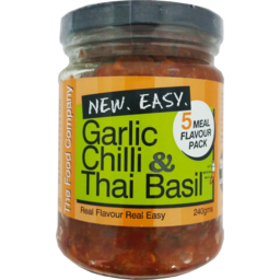 Photo of The Food Company Garlic Chilli & Thai Basil Paste