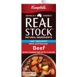 Photo of Campbells Real Stock Salt Reduced Beef