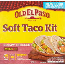 Photo of Old El Paso Crispy Chicken Soft Taco Kit 380g