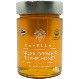Photo of Bavellas Greek Organic Thyme Honey 420g