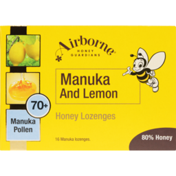 Photo of Airborne Lozenges Honey Manuka Lemon 16 Pack