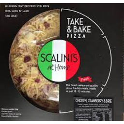 Photo of Scalinis Chicken Cranberry & Brie Pizza