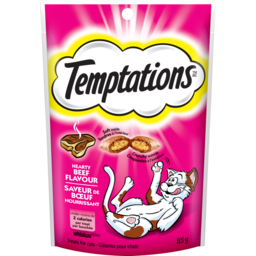 Photo of Whiskas Temptations Cat Treats Hearty Beef Flavour