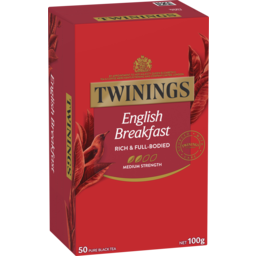 Photo of Twinings English Breakfast Teabags 50pk