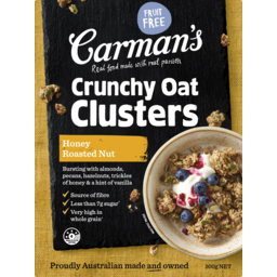 Photo of Carmans Crunchy Oat Clusters Honey Roasted Nut 500g