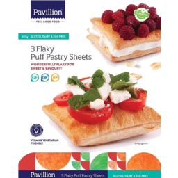 Photo of Pavillion Foods Gluten Free Pastry Sheets 3 Pack