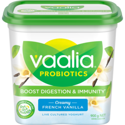 Photo of Vaalia Probiotic Yoghurt French Vanilla 900g 900g