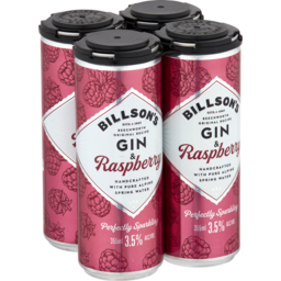 Photo of Billson's Gin & Raspberry 355ml
