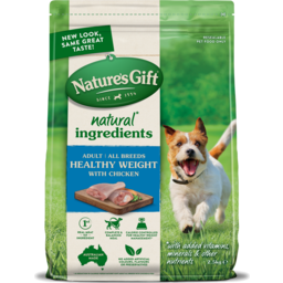 Photo of Nature's Gift Healthy Weight Chicken Dry Dog Food 2.5kg