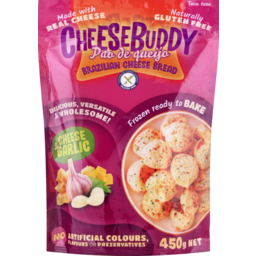 Photo of Cheesebuddy Cheese Puffs Gluten Free Garlic 450g