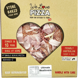 Photo of We Love Pizza Meat Lovers 9 Inch