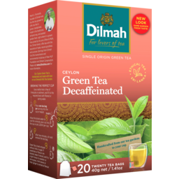 Photo of Dilmah Tea Bags Decaf Green 20 Pack