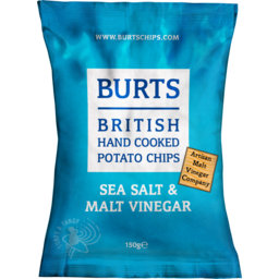 Photo of Burts Sea Salt & Vinegar 150g 150g