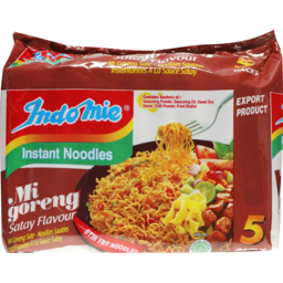 Photo of Indomie Instant Noodles Mi Goreng Satay 5pk