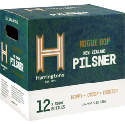 Photo of Harringtons Rogue Hop Pilsner 12x330 BTL