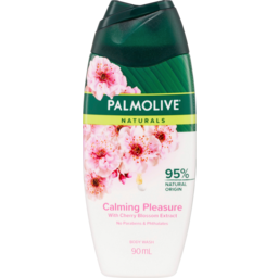 Photo of Palmolive Naturals Calming Pleasure With 100% Natural Cherry Blossom Extract Body Wash 90ml