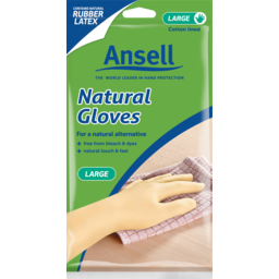 Photo of Ansell Natural Large Gloves 1 Pair