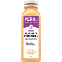 Photo of Perkii Mango Passionfruit Flavoured Drink Probiotic Water 350ml